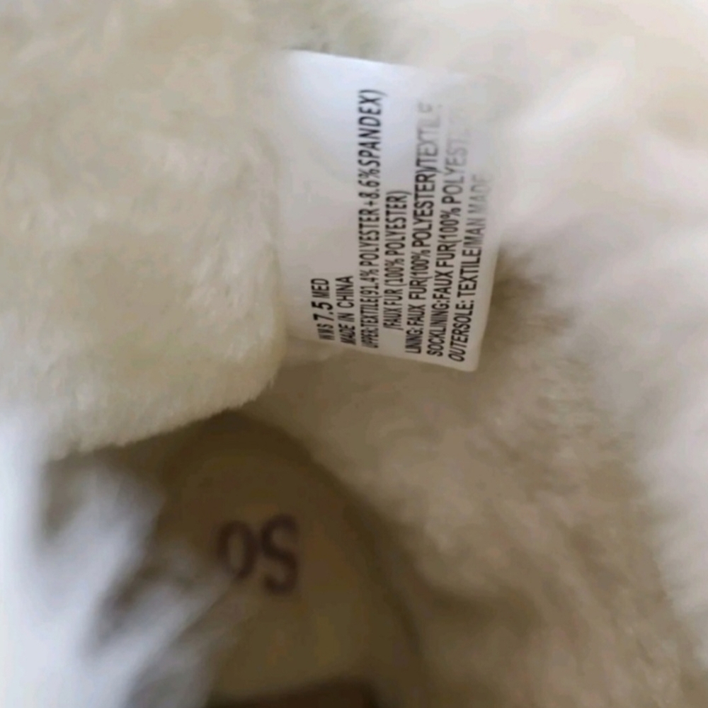 SO Abigail Brown & White Womens Boots SIZE 6 - Picture 3 of 7